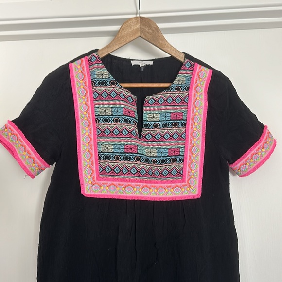 VICI Embroidered Mini Dress - Picture 2 of 3